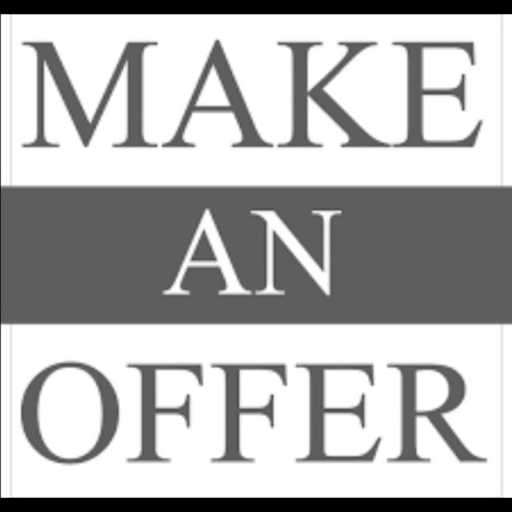 Not crazy about the price? Make an offer! 😀